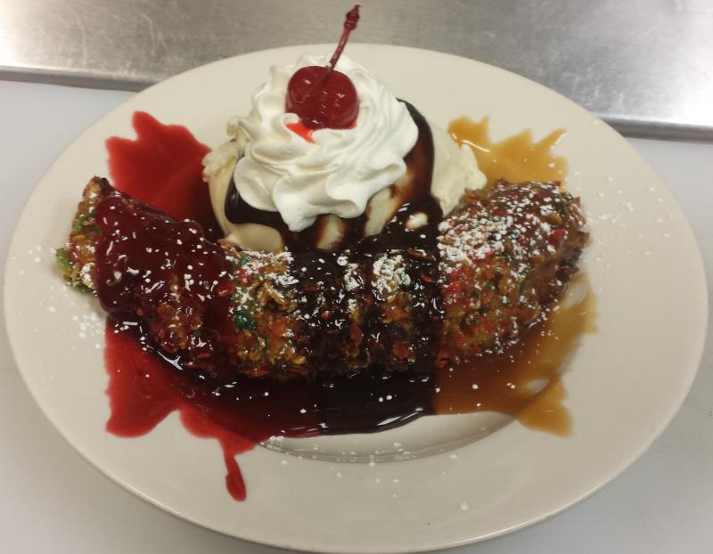 Fried Banana "Unsplit"