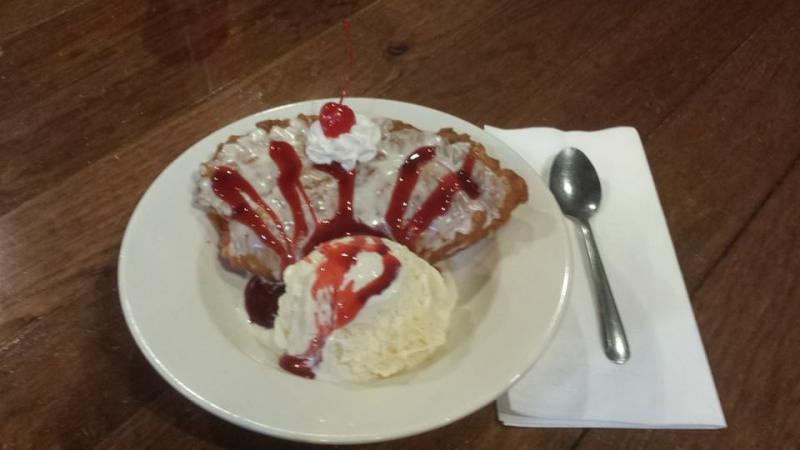 Fried Pineapple-Upside-Down-Cake Pie